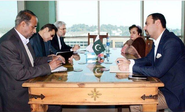 دیدار سفیر ایران با وزیر حقوق بشر پاکستان ملاقات سفیر ایران با وزیر حقوق بشر پاکستان