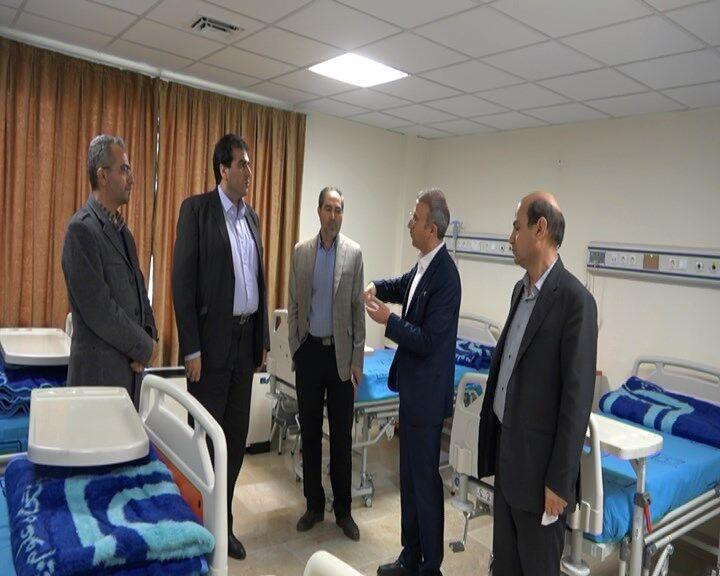 خبرنگاران بخش جدید کرونا در بیمارستان حضرت ولیعصر (عج) مشگین شهر راه اندازی شد