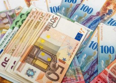 جزئیات نرخ رسمی 47 ارز ، قیمت یورو افزایش و پوند کاهش یافت