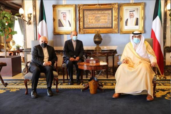 دیدار ظریف با مقامات کویت ملاقات ظریف با مقامات کویت
